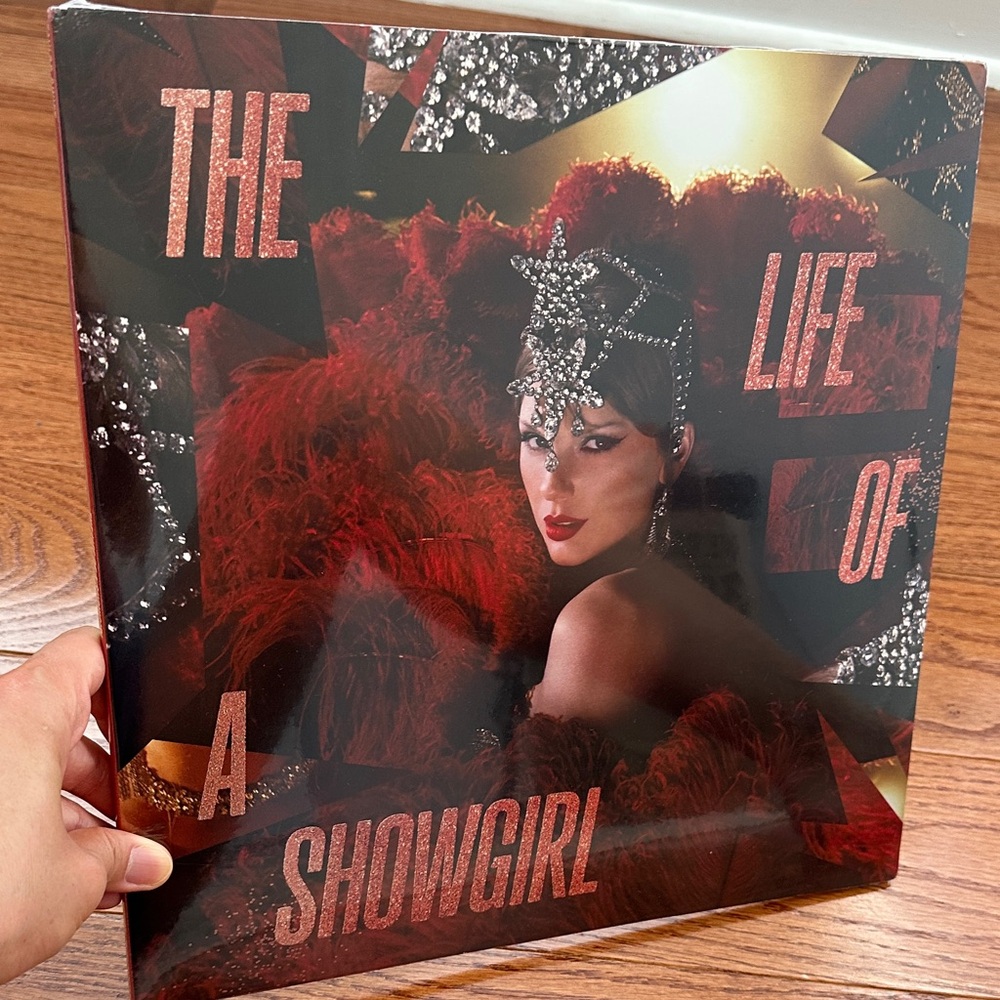 Taylor Swift Vinyl Record - Red and Black Cover